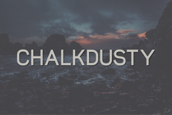 Chalkdusty: A Bold Sans Serif Font for Impactful Campaigns