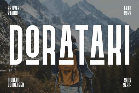 Dorataki: A Modern Sans Serif for Editorial Design