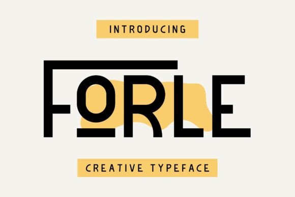 Forle: A Fresh Sans Serif Font for Modern Editorial Design