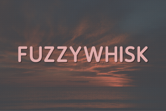 Fuzzywhisk: A Modern Sans Serif Typeface for Branding