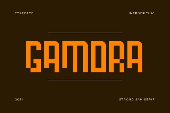 Gamora: A Modern Sans Serif Font for Your Brand