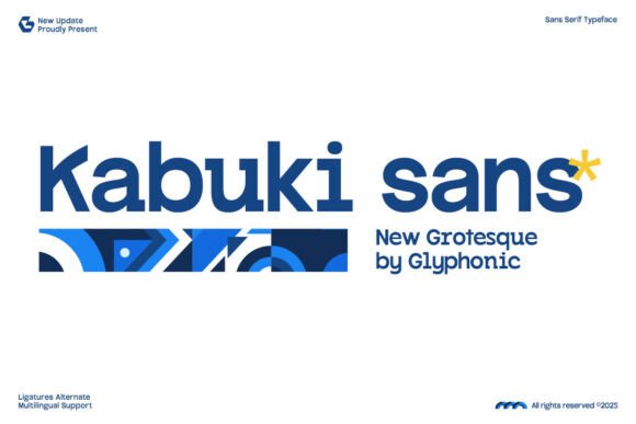 Gc Kabuki: A Grotesque Sans Serif for Makers