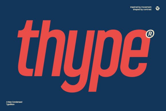 GC Thype: A Modern Sans Serif for Bold Web Design