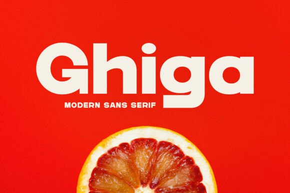 Ghiga: A Bold Sans Serif Font for High-Impact Campaigns