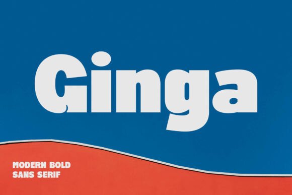 Ginga: The Bold Sans Serif Font for Campaigns