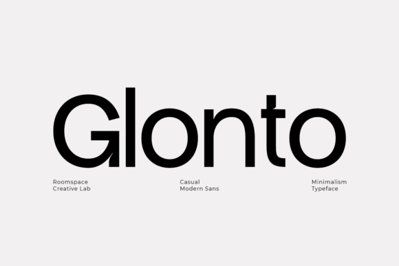 Glonto: The Modern Sans Serif Font for Marketers