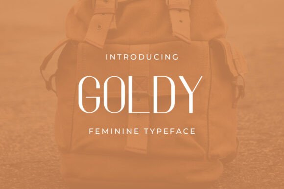 Goldy: A Modern Sans Serif Font for Campaigns