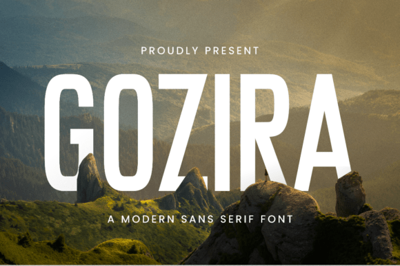 Gozira: A Modern Sans Serif Font for Bold Campaigns