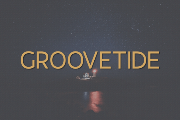 Groovetide: A Bold Modern Sans Serif Font for Web