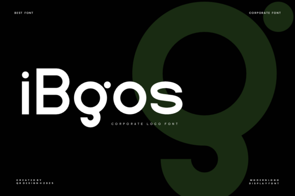 Ibgos: A Modern Sans Serif Typeface for Editorial Design