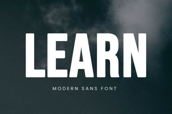 Learn: The Elegant Sans Serif Font for Web Design