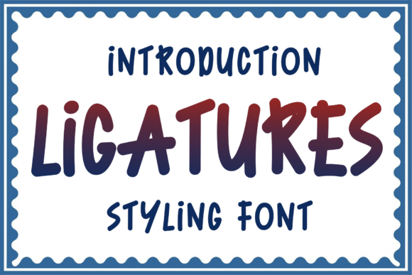 Ligatures: A Modern Sans Serif for Bold Branding
