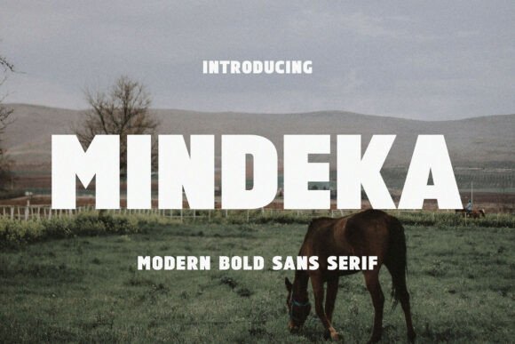 Mindeka: An Elegant Sans Serif Font for Makers