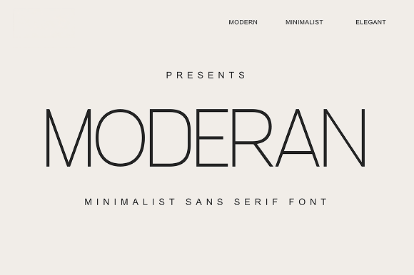 Moderan: The Modern Sans Serif Font for Brands
