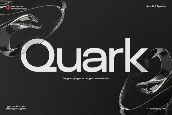 Quarkp: A Modern Sans Serif Typeface for Makers