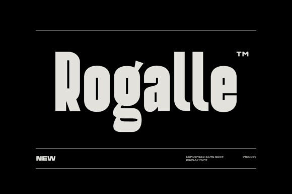 Rogalle: The Bold Font for Modern Branding