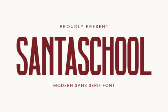 Santa School Font: A Modern Sans Serif Review