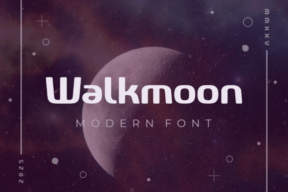 Walkmoon: A Bold Sans Serif Font for Branding