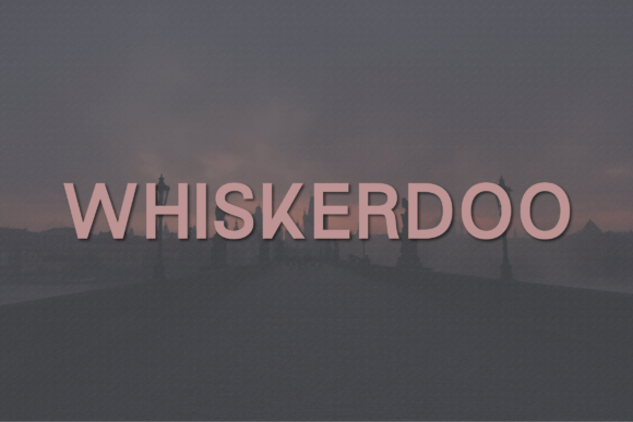 Whiskerdoo: A Modern Sans Serif Typeface for Brands