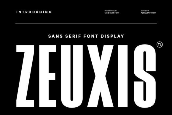 Zeuxis: A Bold Sans Serif for Modern Campaigns